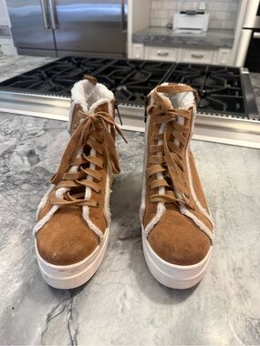 JSlides fur bootie sneakers -38/8